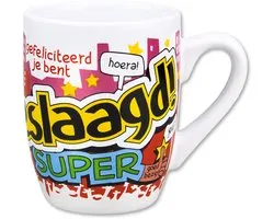 Cartoonmok Geslaagd school - 300 ml