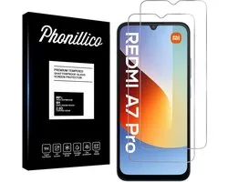Screenprotector geschikt voor Xiaomi Redmi A7 pro 4G - 2 stuks Beschermglas van glas Transparante glazen schermbeschermfolie