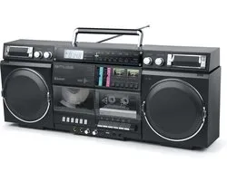 Muse M-380GB - Ghettoblaster met, FM, CD, cassette, USB, SD, 80 Watt