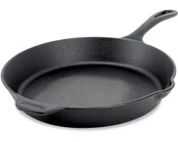 Petromax Essential • Skillet FP30 • Robuuste Gietijzeren Koekenpan - 30cm