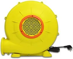 350W Elektrische Springkastelen Luchtpomp Springkussen Blower Turboblazer 220-240V Draagbare Luchtblazer met Handvat & Grondpen Duurzame Ventilatorpomp Windmachine 360m³/H voor Opblaasbaar Speelgoed, NAIZY