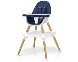 MILLY MALLY - 2in1 Chaise de salle à manger Malmo bleu marine