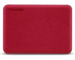 External Hard Drive Toshiba CANVIO ADVANCE Red 4TB USB 3.2 Gen 1