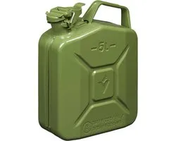 Jerrycan 5L vert métal homologué UN- & TüV / GS