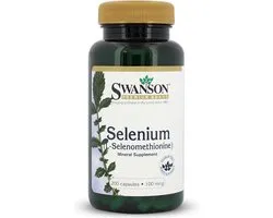 Swanson Health Selenium 100mcg - 200 capsules