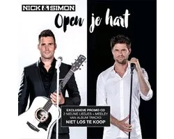 Open Je Hart, Nick & Simon | Media condition: Near Mint (NM or M-) | 1 x CD Single, Promo
