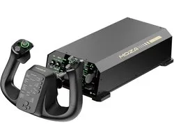 MOZA MFY Yoke + AY210 Force Feedback Yoke Base – Complete Flight Simulator Set voor PC – 9Nm FFB – Microsoft Flight Simulator & X-Plane