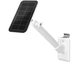 Solar panel muurbeugel - 180° verstelbaar - roestvrijstalen haak - geschikt voor Ring, Arlo en Wyze zonnepanelen - ShopVlot
