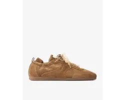 VIA VAI June Haylee Sneakers Dames - Suède - Beige - Maat 38