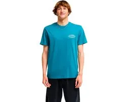 Billabong Diamond Vision T-shirt Met Korte Mouwen Blauw M Man