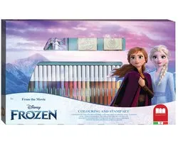 Frozen Kleurset met Stempels, 41dlg.