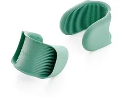 Lékué Mini Ovenwanten - 2 stuks - Siliconen - Green