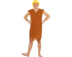 FUNIDELIA Barney Rubble kostuum - The Flintstones - Maat: Standaard