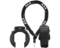 Axa Imenso Xl Az + Ulc 130 Antivol De Cadre Plug-in Pour Vélos Noir