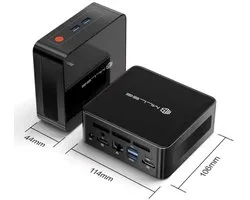 MLLSE G1 Mini PC AMD Ryzen 5 5500U – 16GB RAM – 512GB SSD – Windows 11 Pro – 4K UHD – WiFi 5 & Bluetooth – PC Bureau Puissant & Compact