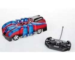 Ariko RC Jungle Spin Auto - Shock Absorberend - Luchtgevulde Banden - Met Licht - Rood