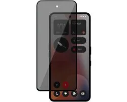 TechNow Privé Screenprotector geschikt voor Nothing Phone (3a) Pro - Screenprotector - Privacy Beschermglas - Privacy Proteqt+