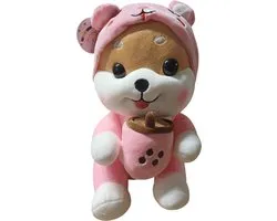 Kawaii Shiba Inu - Knuffel 25 cm - Bubble Thee Rose