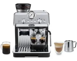 De'Longhi La Specialista Arte Evo - machine à piston avec fonction Cold Brew et buse vapeur manuelle - Titanium - EC9255.T