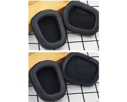 BukkitBow - Set Oorkussens voor Logitech Gaming Headset - Oorkussens Voor Logitech G332/G533/G633/G933/G935 - Koptelefoon Oorkussens / Ear Pads - Zwart