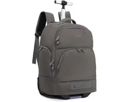 Elzusha - Roller rugzak met wielen - Laptop compartiment en meerdere vakken