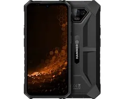 Smartphone Hammer Iron V LTE - téléphone de chantier - 6 Go/64 Go Zwart - IP69 étanche, batterie 6320 mAh, Dual SIM