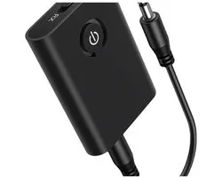 2-in-1 Bluetooth 5.0 zender en ontvanger, draadloze audio-adapter, 3,5 mm jack, 5 uur batterijduur.