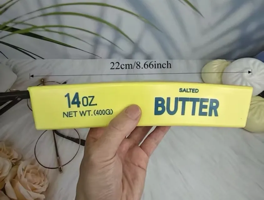🧈 Jumbo Butterstick Squishy 22 Cm  – Slow Rising Fidget-Spielzeug