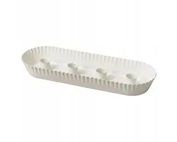IKEA VINTERFINT Kandelaar voor 4 kaarsen, wit, 4 cm