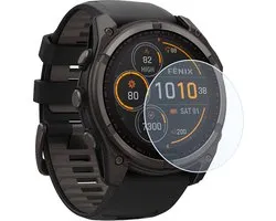 Screenprotector - Geschikt voor Garmin Fenix 8 Solar (51 mm) Screenprotector Bescherm Glas - Screen Protector Geschikt voor Garmin Fenix 8 Solar Screenprotector Tempered Glass
