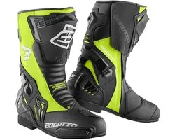 Bogotto Assen Motorcycle Boots Black/yellow fluo 44