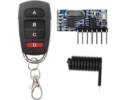 QIACHIP RX480E 4 channel 433MHz wireless function module Remote Remote Controller Circuit Output Link Kit for arduino - ShopVlot
