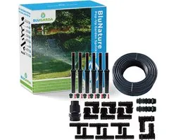 BluNature - Arroseurs de Garden Pop - Set de Jardin avec système d'irrigation par aspersion Pop pour - Pelouse jusqu'à 70 m2