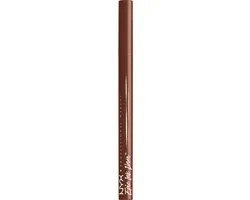 NYX Professional Makeup Epic Ink Liner - Waterproof Eyeliner - Intense Kleur - Flexibele Punt - Blijft Tot Wel 24 Uur Zitten - Sterk Gepigmenteerd - Vlekkenvrij - Met Vegan Formule - Nude - Graham Cracker - 1 ml