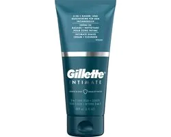 Gillette Intimate - 2-In-1 Scheercrème & Reiniger - Voor Intieme Zone - 150 ml