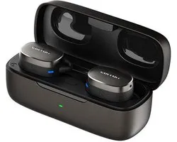 EarFun Free Pro 3 - Bluetooth Oordopjes - Active Noise Cancelling - Snapdragon Sound - Hi-Res Audio - Zwart