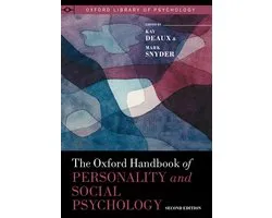 Oxford Library of Psychology - The Oxford Handbook of Personality and Social Psychology