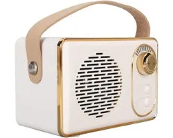 Retro Bluetooth Speaker, Vintage Speaker with Lovely Old Fashioned , Bluetooth 5.0 Card AUX Input USB Drive Support, Suitable for Home, Outdoor, Travel, Parties, Gifts.