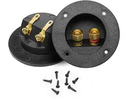 2 Stuks 2-Weg Luidspreker Box Terminal Binding Post voor DIY Audio