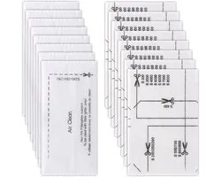 16 stuks Geschikt voor Miele Complete Stofzuiger filter filter kit voor het vervangen van de installatie - Stofzuiger onderhoud en reinigings accessoires - Stofzuiger filter - hepa filter
