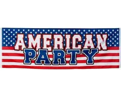 Boland - Polyester banner 'American party' - Landen - Landen
