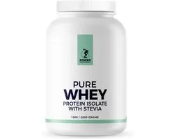 Power Supplements - Stevia Whey Protein Isolate - 1kg - Vanille