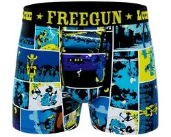 Freegun Lucky Luke Blue Jolly Jumper Boxers Blauw S Man