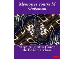M�Moires Contre M. Go�Zman