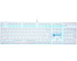 Full Size Mechanical Gaming Keyboard avec Backlight et Blauw Schakelaars