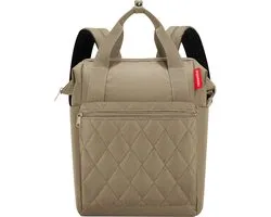 Reisenthel Allrounder R Schouder/ Rugtas - 12L - Rhombus Olive Groen