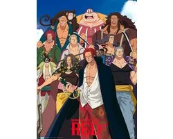 Poster One Piece - Red Hair Pirates 38x52cm