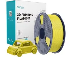 Sunlu PETG 3D Filament 1.75 mm 1 kg Jaune