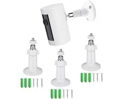 [3 Pack] Adjustable Wall Mount, Compatible with Ring Stick Up Cam Pro, Ring Indoor Cam (1st Generation), Camera Holder - ShopVlot