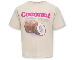 KOGPHOEBE LIFE SS LOOSE FRSH TOP BO - noix de coco - taille 146/152